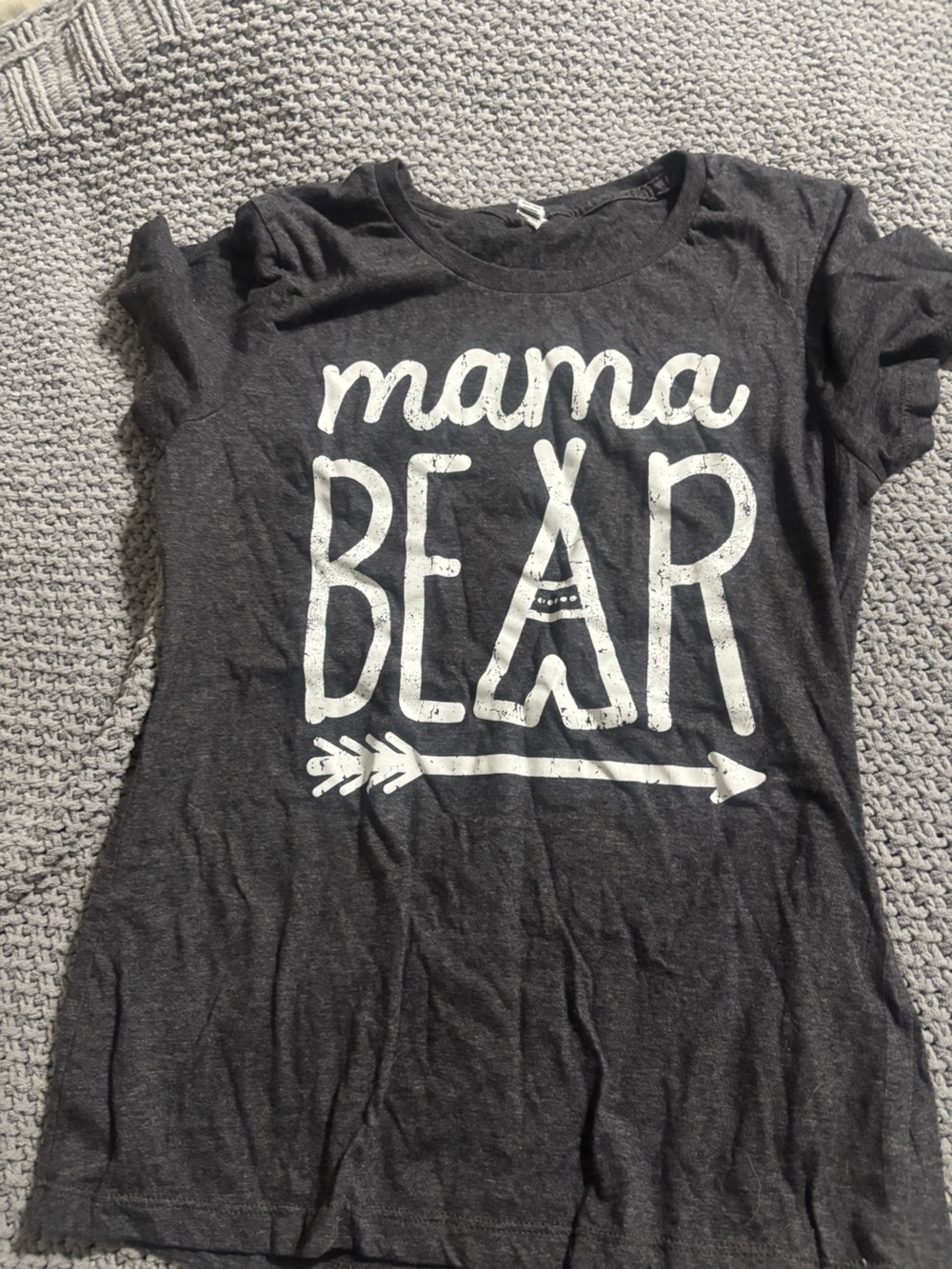 Alstyle Charcoal  'mama BEAR' Graphic Tee 
Open to offers🖤